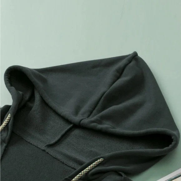 ⭐️Women's Black Casual Hoodie - Picture 5 of 10